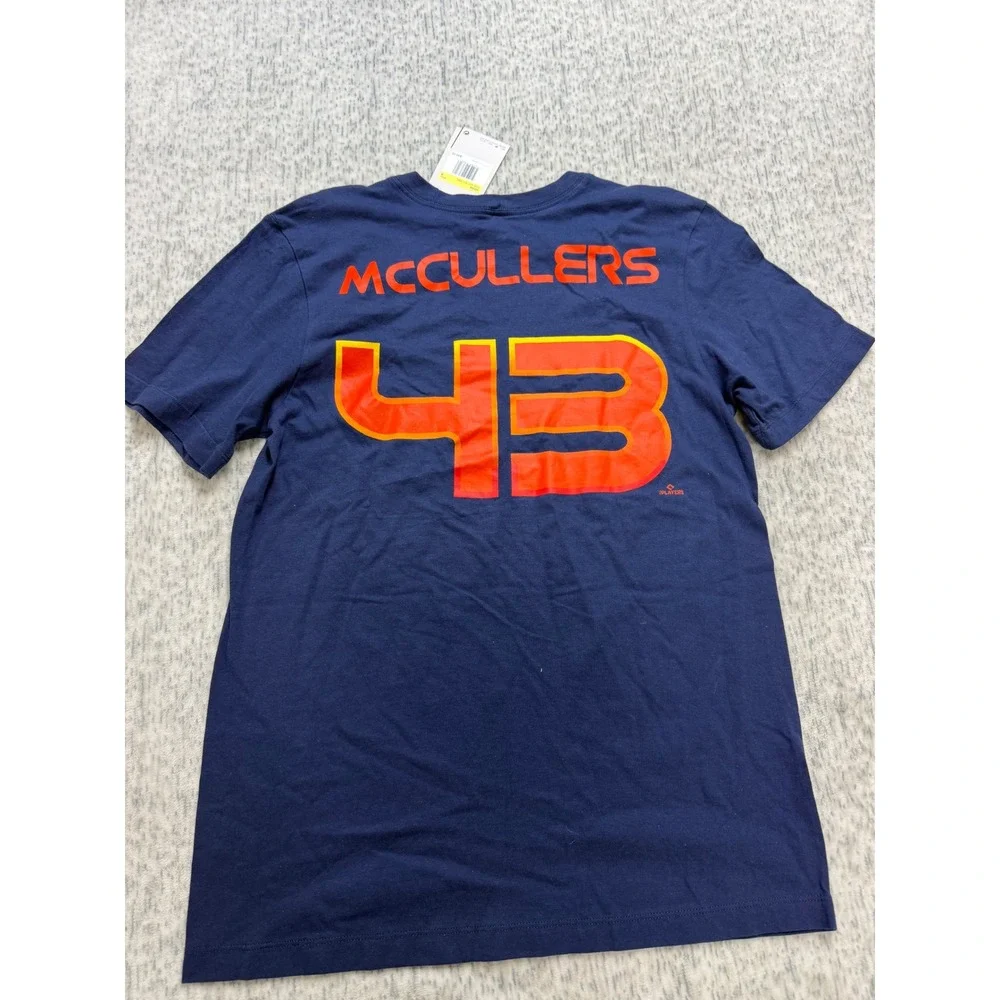 Nike Houston Astros Space City Lance McCullers 43 T-Shirt Men Small N199-44B-HU3